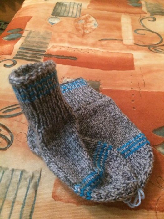 Вълнени чорапи изработвам