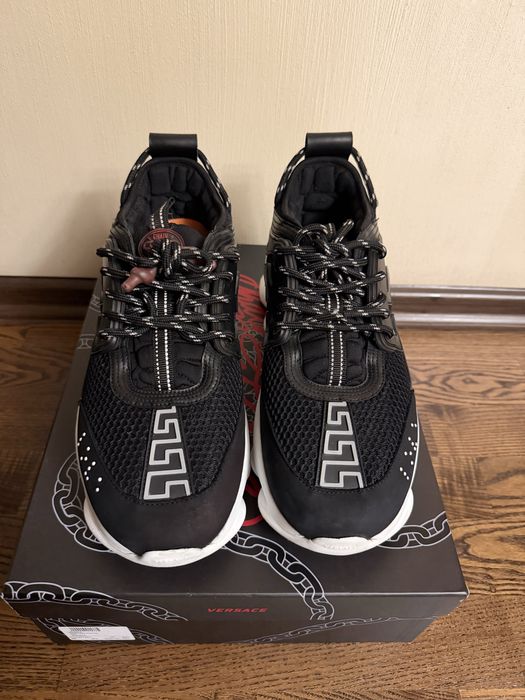 Sneakers Versace Chain Reaction 2 Chainz Black