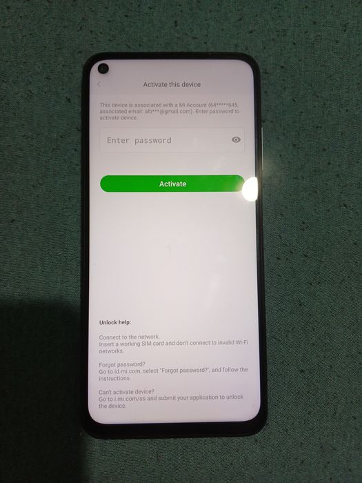 Redmi Note 9T perfect functional. Are cont!!
