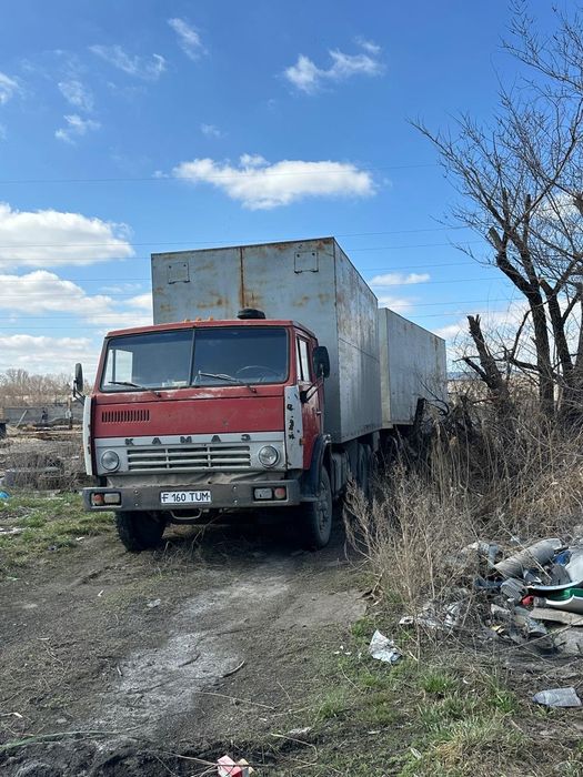 Продам камаз с прицепом термос утеплённый