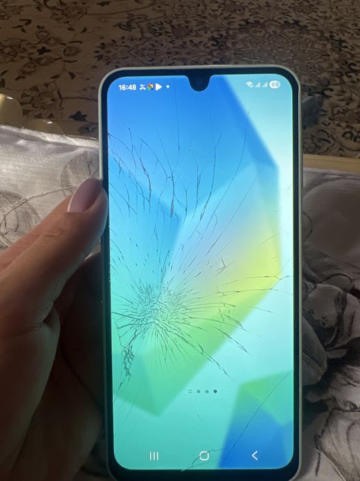 Galaxy a16 только экран сломанный