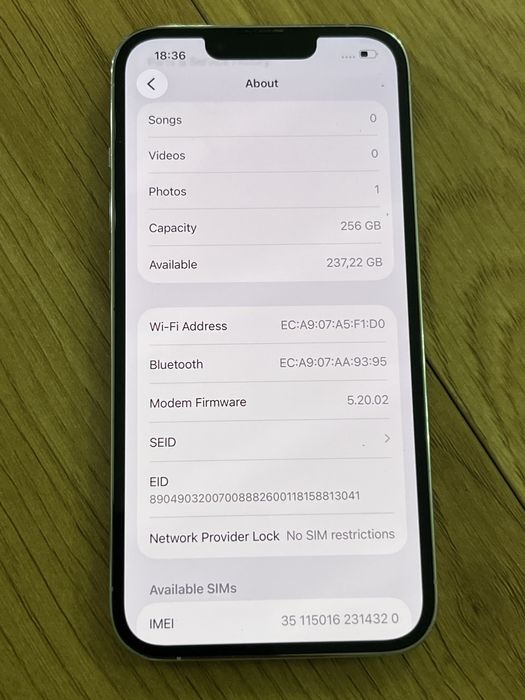 Бартер/заменям iPhone 13 Pro 256gb silver 100%