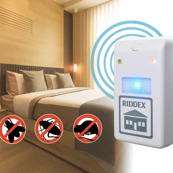 Електронен ултразвуков уред против вредители RIDDEX Plus Pestrepeller TV317