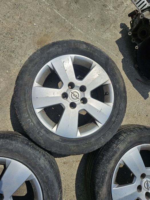 Jante Aliaj Opel Vectra 16" Anvelopele Sunt Scoapte