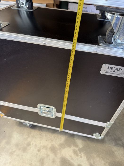 Flightcase transport boxe, line array