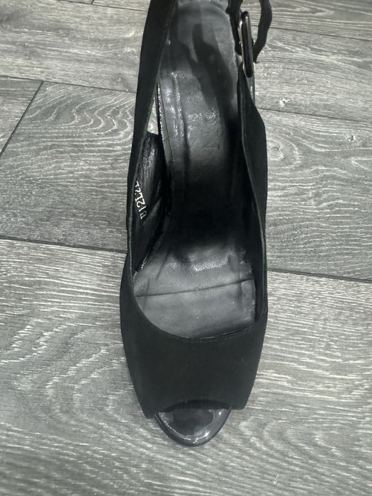 Лабутены натуральная замша