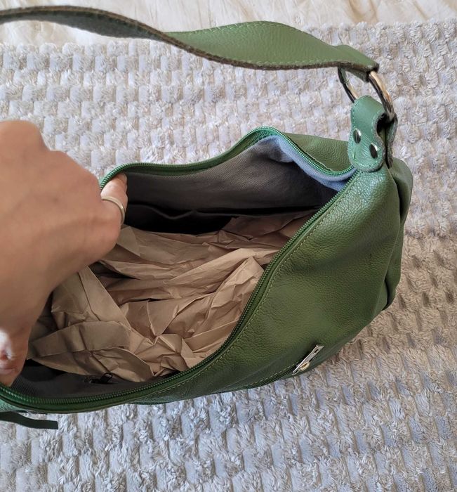 Дамска чанта от естествена кожа