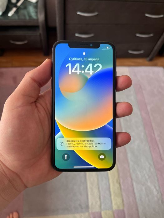 iPhone X 64gb black 100%