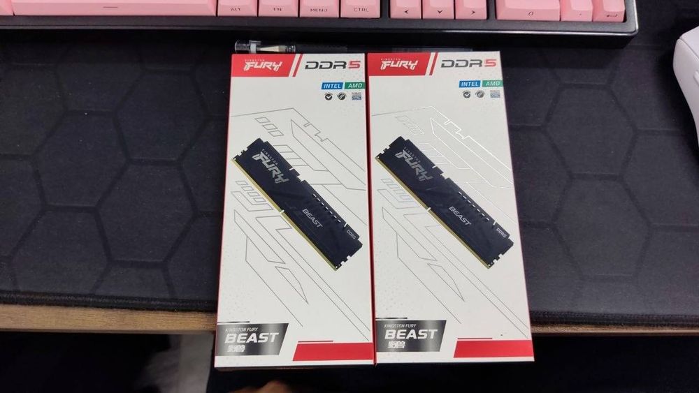 Оперативная память DDR5 Kingston FURY Beast 32GB 6000MT/s CL30