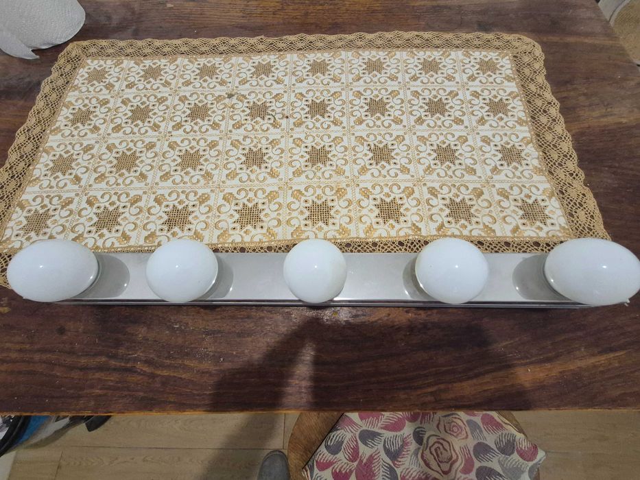 Aplică perete Ikea Ledsjo LED cu protecție stropire IP44 pentru baie