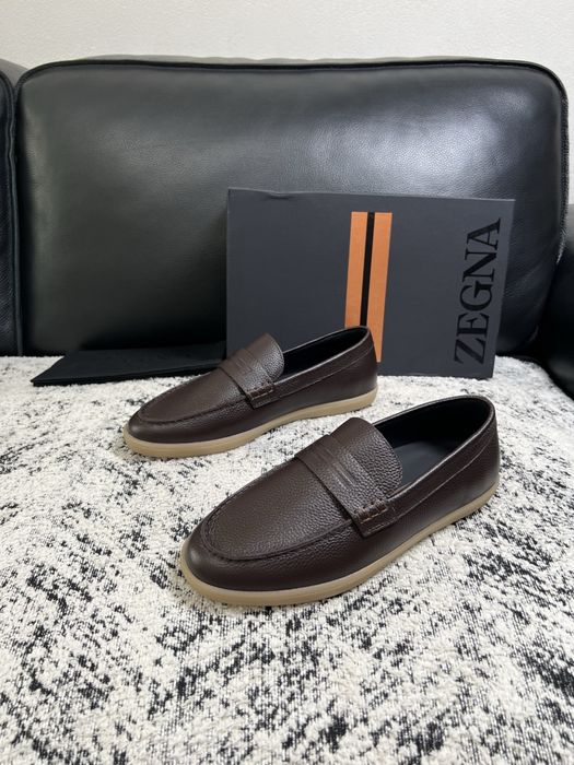 Mocasini Zegna , calitate premium , pe comanda , noi , 44