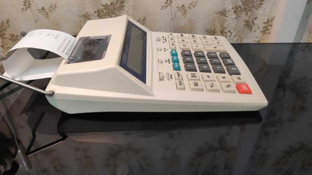 Citizen CX-123 II  печатающий калькулятор.