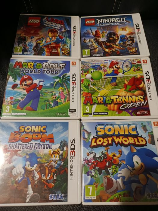 Lot de jocuri pentru Nintendo 3DS 2DS New 3DS