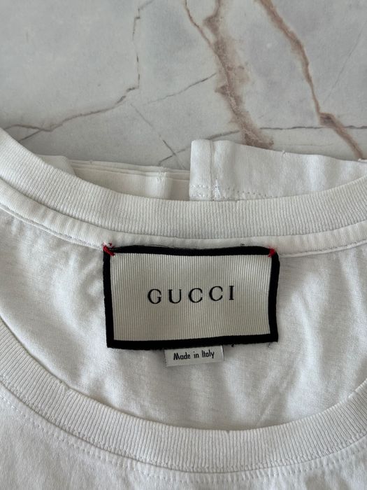 Футболка Gucci белая оригинал
