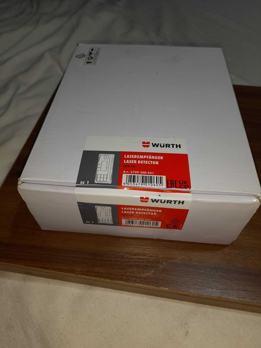 Senzor Laser nivela , burghie precizie WÜRTH ZEBRA Qality Germany