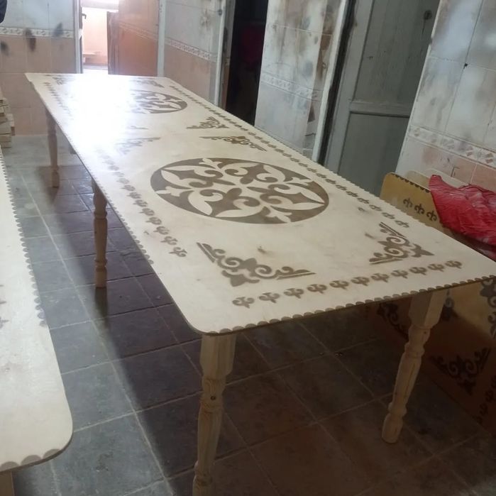 Жер стол Биік үстел Жиналмалы