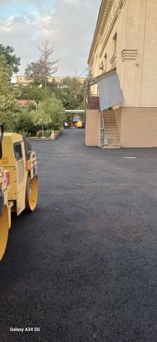 Асфальт Алматы асфальтирование