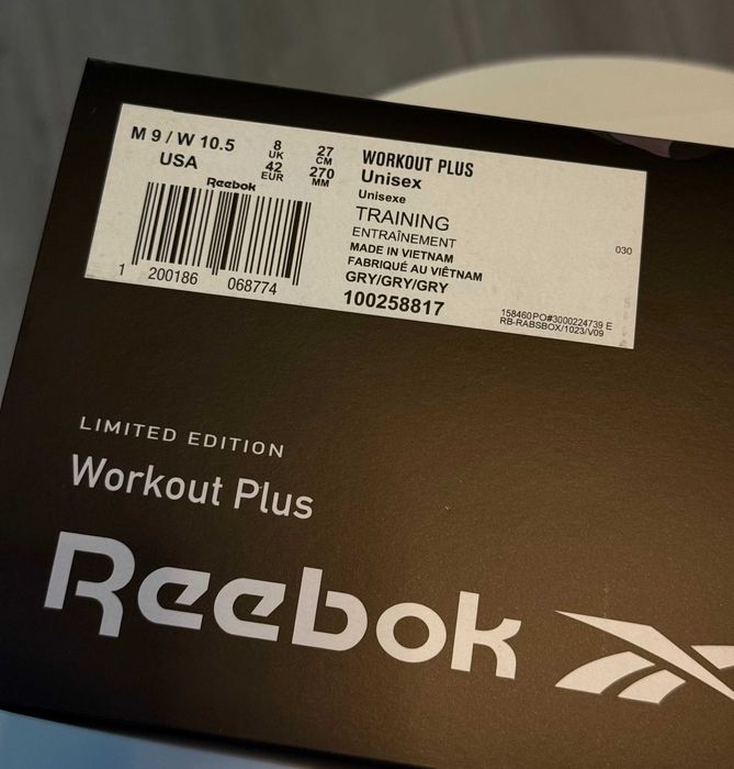 Sneakers Reebok Workout Plus x Playstation Anniversary Collection