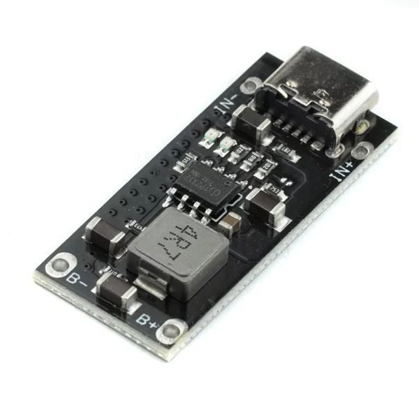 IP2312 Модул за зареждане на 18650 батерии 1S 3A 2A USB-C