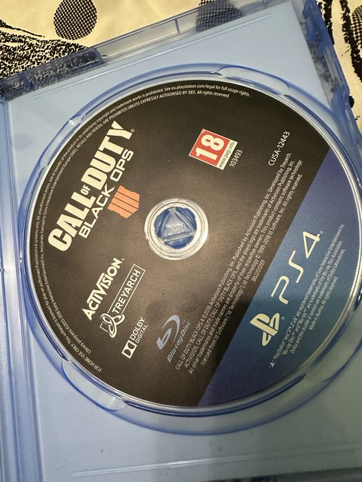 CALL OF DUTY BLACK OPS 4 игра/диск за плейстейшън