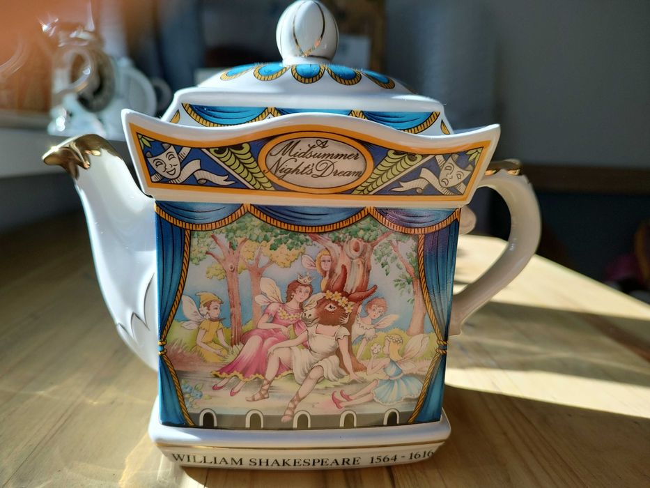 Винтидж чайник Sadler - Сън в лятна нощ по Шекспир
