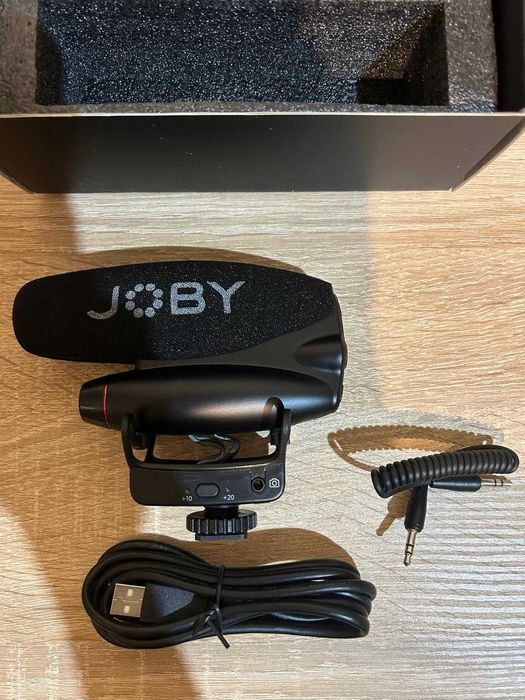 JOBY Wavo PRO DS – microfon shotgun profesional, NOU, 2 ani garanție