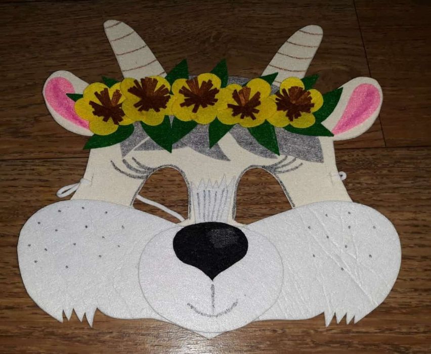 маски из фетра для утренников