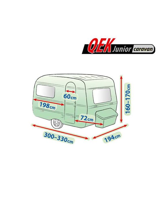 Покривало За Каравана Kegel,Водоустойчиво,UV Защита,3410мм Воден Стълб