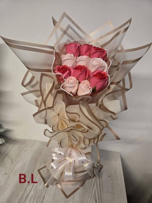 Buchete din flori de sapun