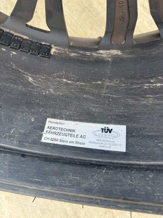 Vând jante baracuda r 19 5 x112 grup wag