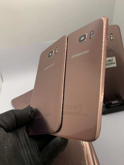 Sticla spate Samsung S7 Edge Roze Gold