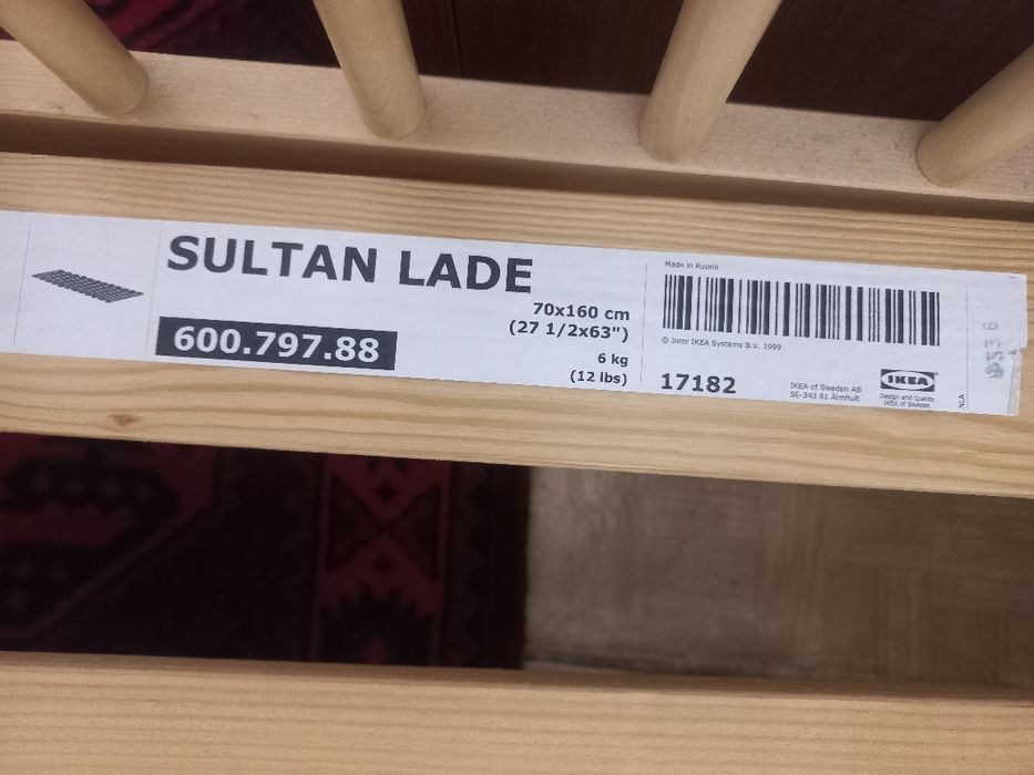 Детская кровать деревянная