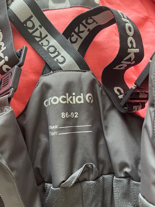 Зимний полукомбинезон на девочку crockid 86-92
