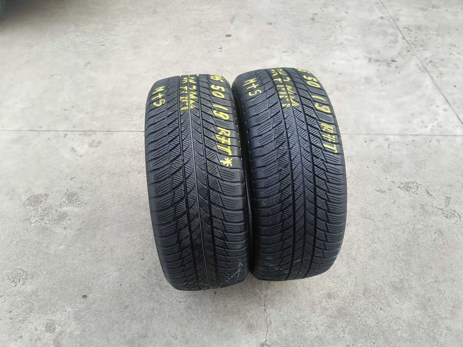 Doua anvelope iarna 245 50 19 bridgestone blizzak LM 001 run flat