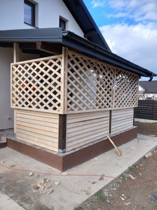 Foișoare, terase, magazii, pergole, căsuțe etc