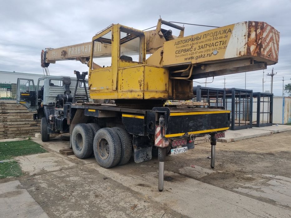 Аренда автокран 25 тонн