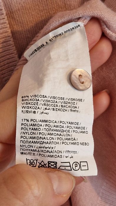 Bluză damă roz somon, mărimea XS