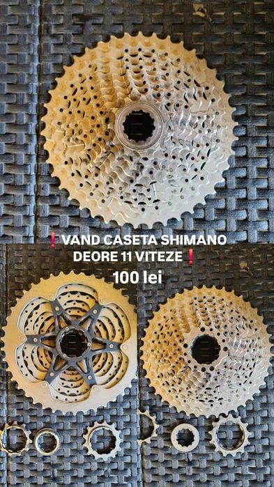 Vand caseta shimano deore 10 viteze in stare foarte buna