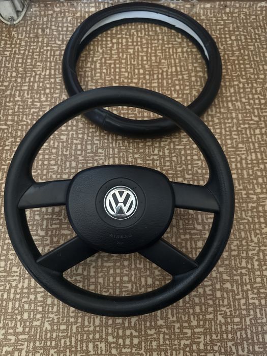 Оригинален четирилъчев волан с въздушна възглавница  Airbag VW Volkswagen