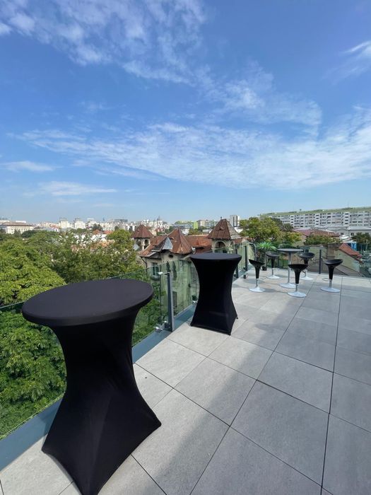 Spațiu premium Unirii 40 mp + terasă 91 mp, vedere Palatul Parlamentului