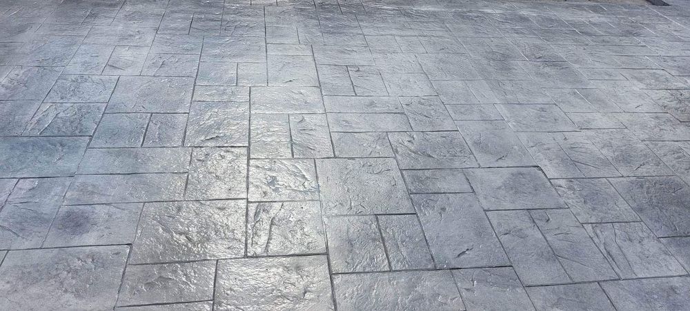 Beton amprentat și vertical