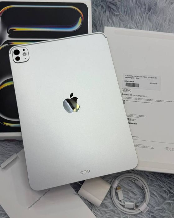 Apple iPad Pro 11" M5 256GB Silver 100%