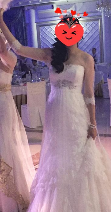Свадебное платье. Русалка. 100000тг