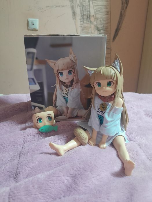 аниме фигурки^^ с кошкодевочкой