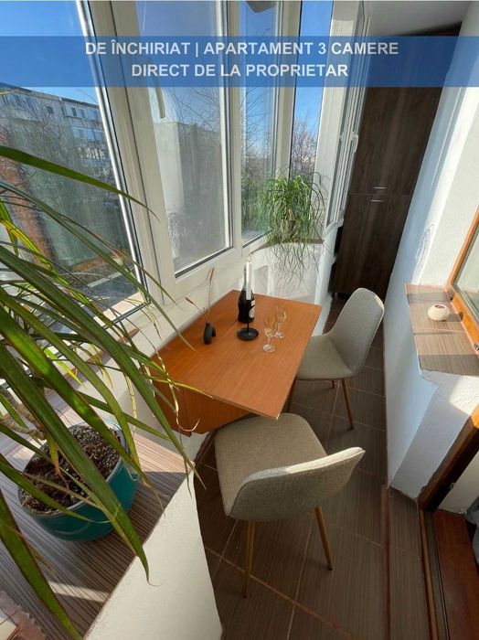 Închiriere apartament 3 camere - atmosferă de vacanță, aproape de centru