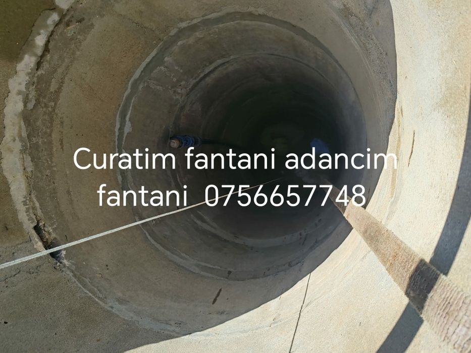 Curatim fântâni adâncime fântâni