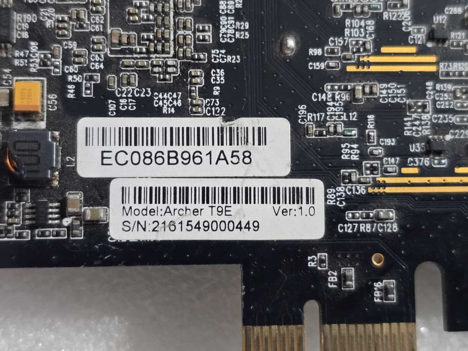 Placa Retea Wireless TP-Link Archer T9E AC1900 Dual Band PCI Express, 1900Mbps (1300Mbps + 600Mbps)