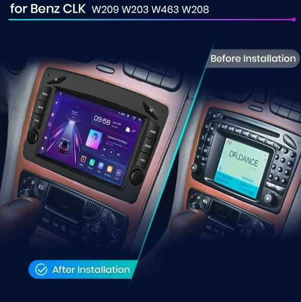 Navigatie Android  Dedicata Mercedes W209 , W203, CLK