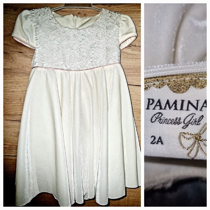 Нарядные детские платья 2-6лет