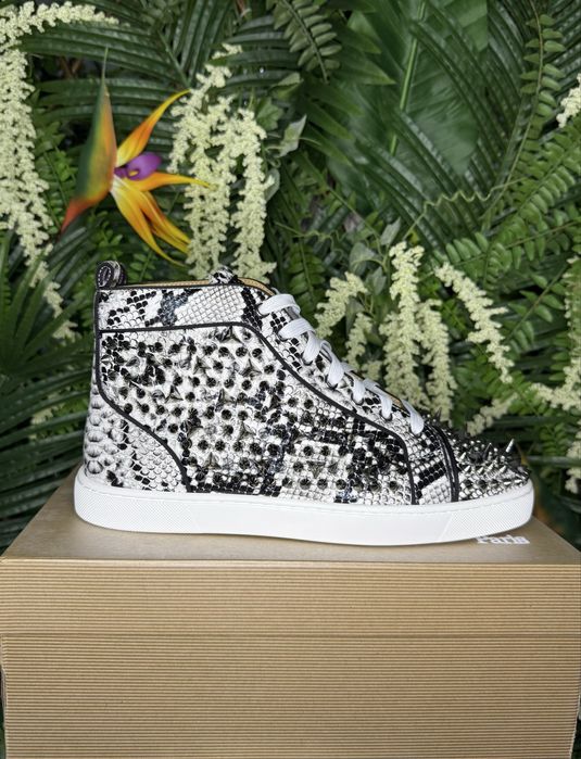 Christian Louboutin High Phyton White